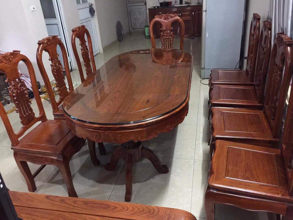 Các mẫu bàn ăn 8 ghế hàng đẹp tại quận Tân Phú Mới 100%, giá: 32.500.000đ,  gọi: 0934 012 352, Quận Tân Phú - Hồ Chí Minh, id-4a501400